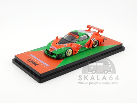 INNO64 Mazda LBWK RX7 RX-7 FD3S LB-Super Silhouette Green / Orange > INNO64